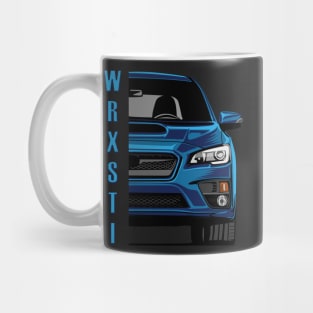 WRX sti illustration vector art Mug